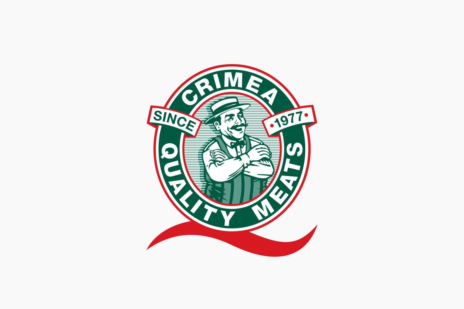 Crimea Quality Meats Logo Design