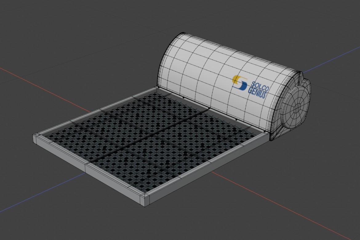 Solco 3D Solar Heater